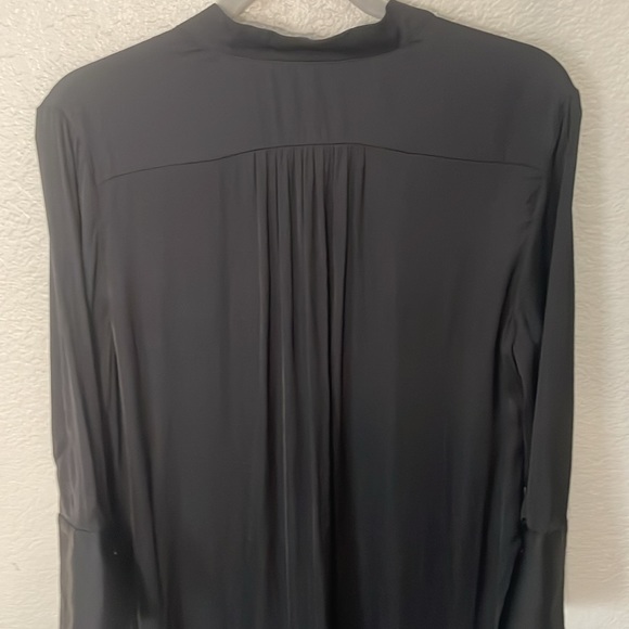 DAVID LERNER Shirt Dress | Black | Small - Picture 7 of 8